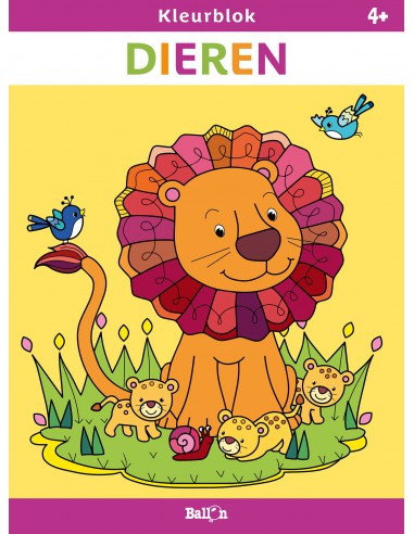 Kleurblok dieren