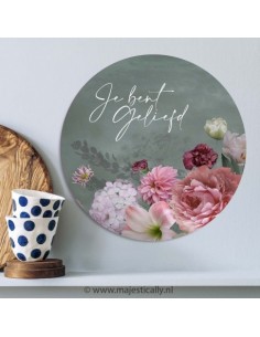 Muurcirkel je bent geliefd