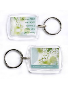 Sleutelhanger er is een...