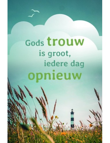 Gods trouw is groot