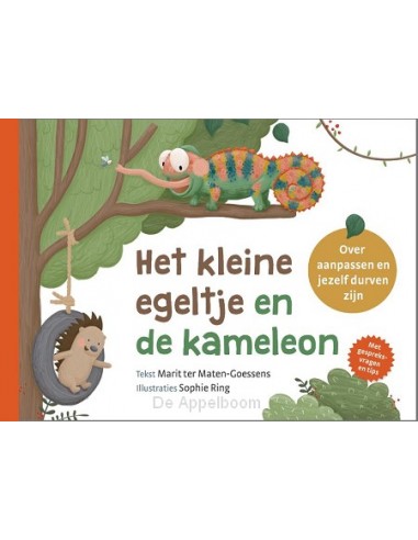 Het kleine egeltje en de kameleon