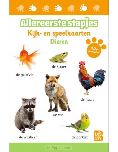 Kijk- en speelkaarten dieren