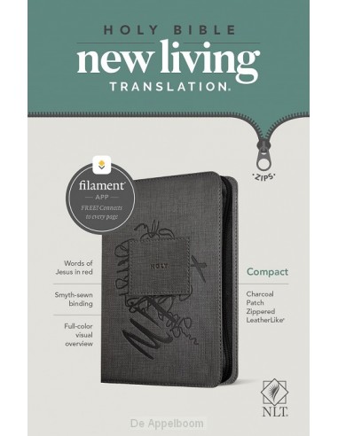 NLT Compact Zipper Bible