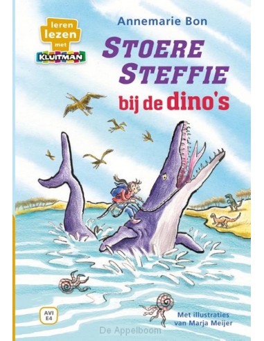 Stoere steffie bij de dino's