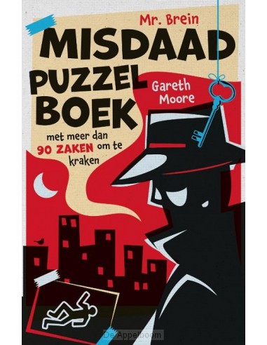 Mr. brein misdaadpuzzelboek