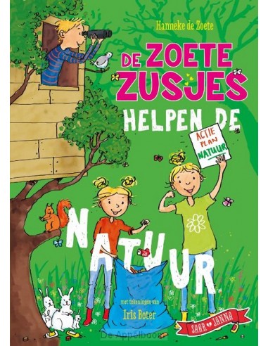 Zoete zusjes helpen de natuur