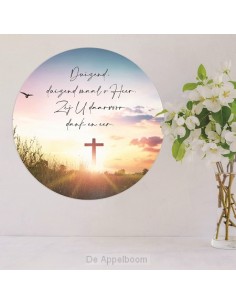 Paascirkel duizendmaal - kruis