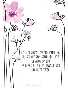 Wenskaart de Heer zegent en...