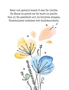 Wenskaart tienduizend...