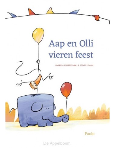 Aap en olli vieren feest