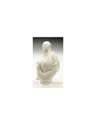 Beeld 1230.50 handje duif 11cm ivoor