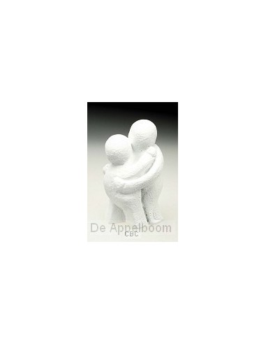 Beeld  9a liefde is hemels 10cm wit