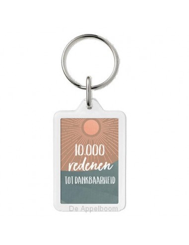 Sleutelhanger 10.000 redenen