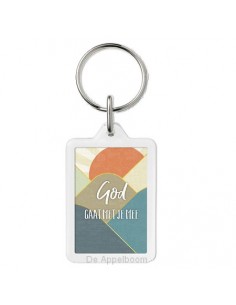 Sleutelhanger God gaat met...