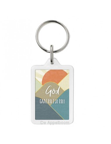 Sleutelhanger God gaat met je mee