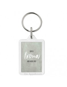 Sleutelhanger God is trouw...