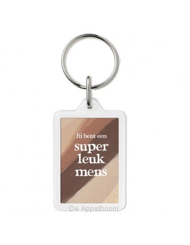 Sleutelhanger super leuk mens