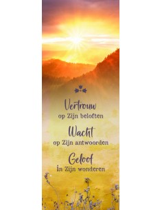 Vertrouw op Zijn beloften