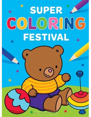 Super coloring festival