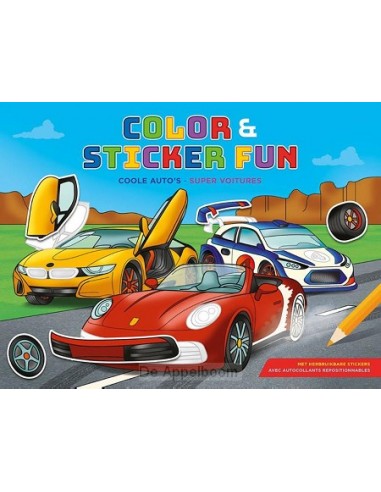 Color & sticker fun - coole auto's / col