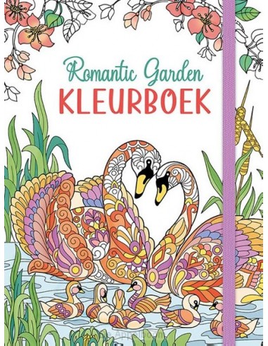 Romantic garden kleurboek