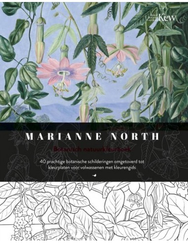 Marianne north natuurkleurboek