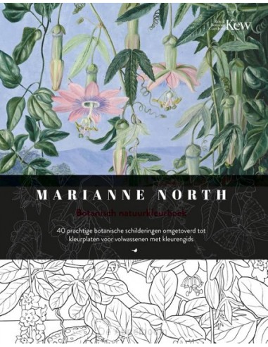 Marianne north natuurkleurboek