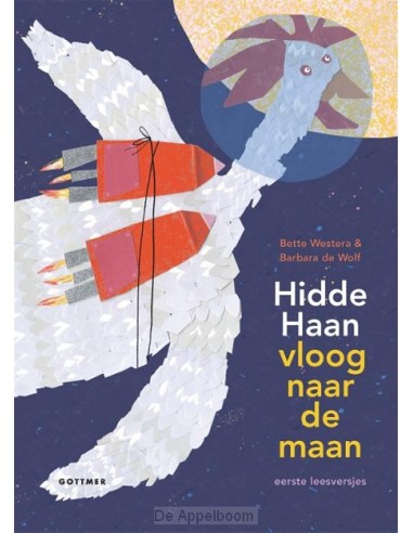 Hidde haan vloog naar de maan