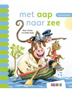 met aap naar zee