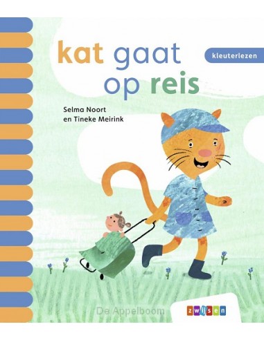 kat gaat op reis
