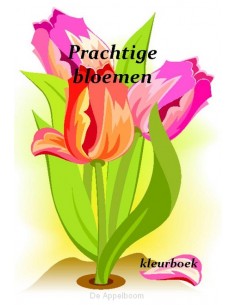 Prachtige bloemen kleurboek