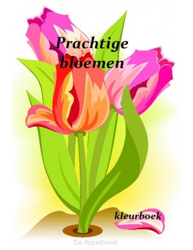 Prachtige bloemen kleurboek