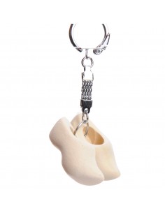 Sleutelhanger Houten Klompjes