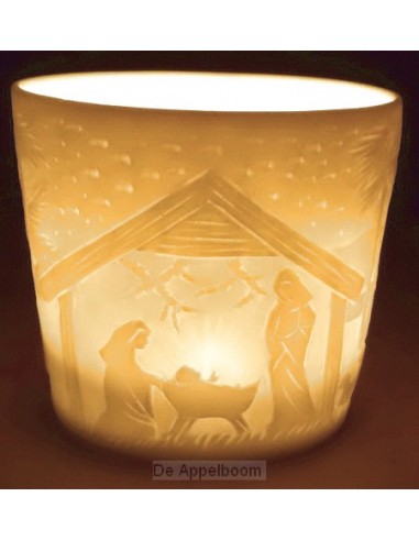 Votiv tealightholder nativity