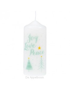 Kaars Joy Love Peace