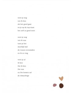 Weet je nog wie Ik ben