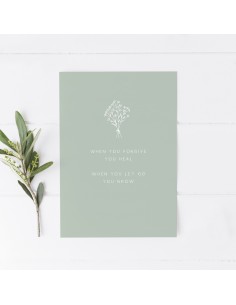 When you forgive you heal