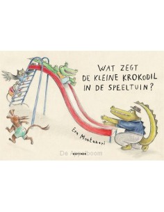 Wat zegt de kleine krokodil...