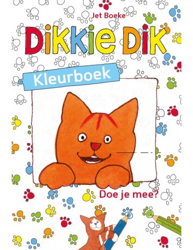 Dikkie dik - kleurboek