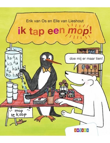 ik tap een mop!