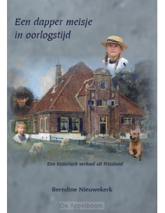 Dapper meisje in oorlogstijd