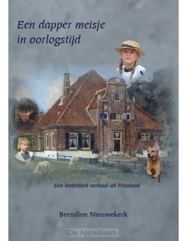 Dapper meisje in oorlogstijd