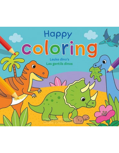 Happy coloring - leuke dino's / happy co