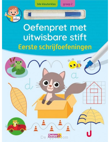 Oefenpret met uitwisbare stift - eerste