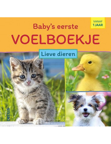 Baby's eerste voelboekje - lieve dieren