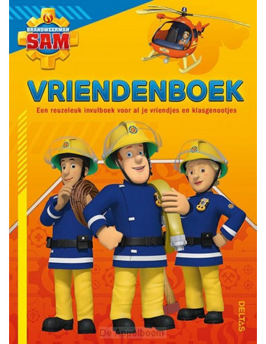 Brandweerman sam vriendenboek