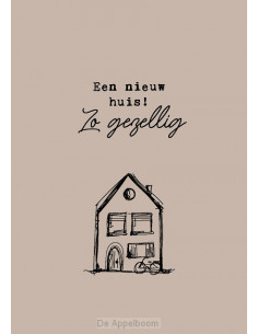 Interieurbord A4 een nieuw...