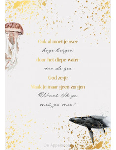 Ook al moet je over hoge...