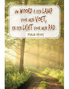 Uw woord is een lamp