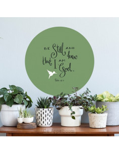 Muurcirkel be still and know